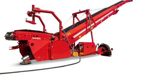 La gamme SL 900 comprend deux modèles, pour des longueurs de convoyage maximales de 16,5 m et 19,5 m. © Grimme